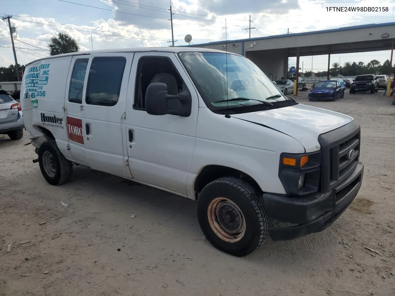 2008 Ford Econoline E250 Van VIN: 1FTNE24W98DB02158 Lot: 72464884