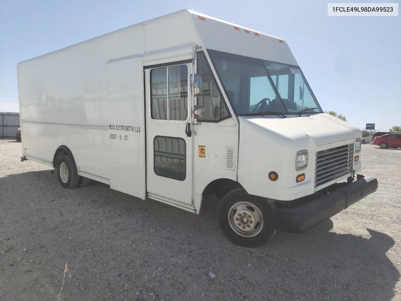 1FCLE49L98DA99523 2008 Ford Econoline E450 Super Duty Commercial Stripped Chassis