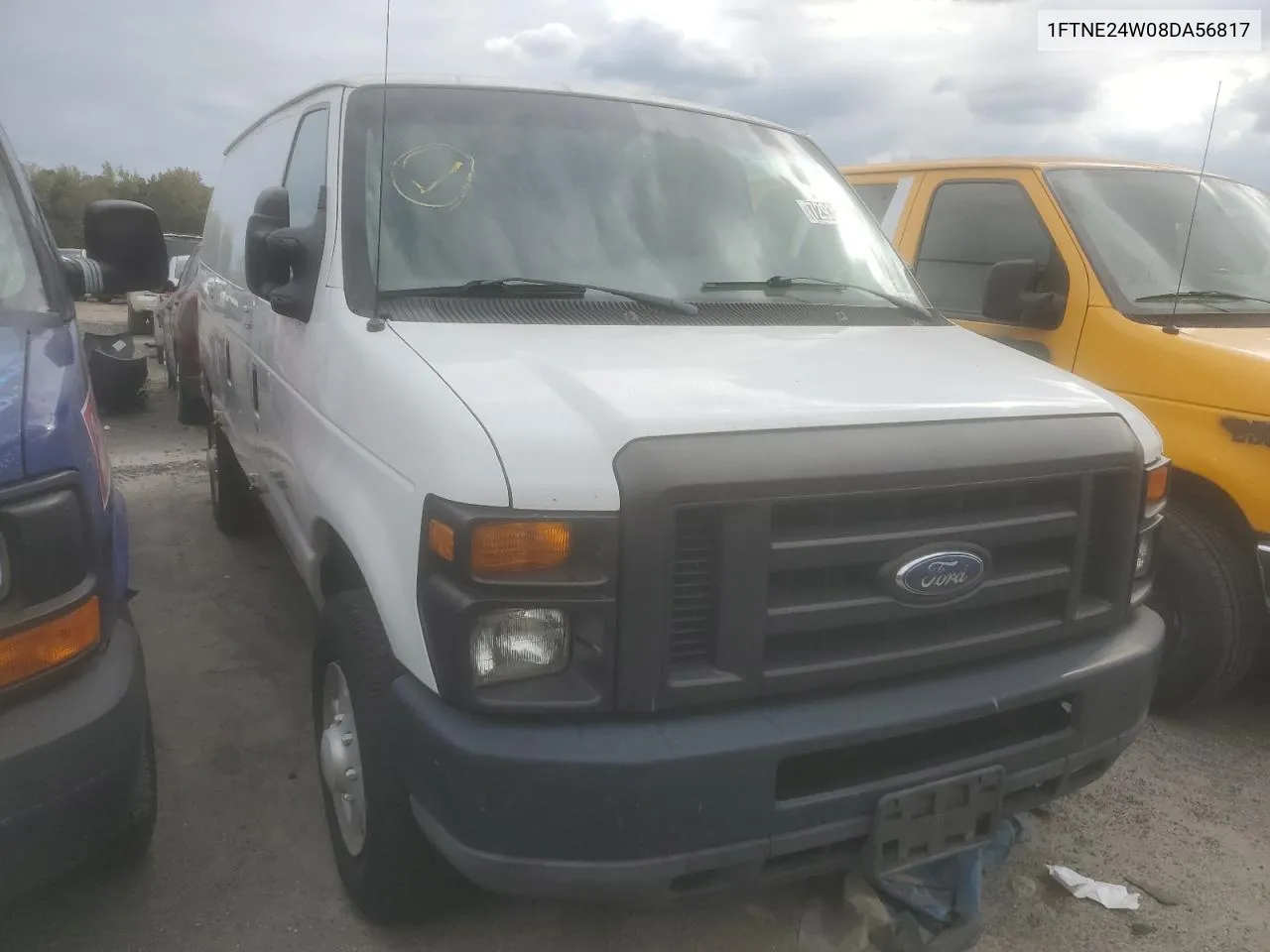 2008 Ford Econoline E250 Van VIN: 1FTNE24W08DA56817 Lot: 72938714