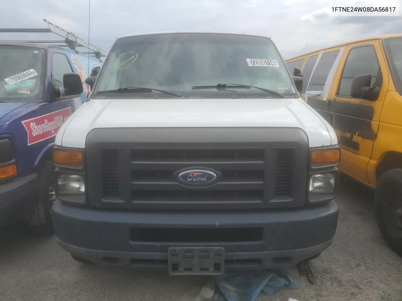 2008 Ford Econoline E250 Van VIN: 1FTNE24W08DA56817 Lot: 72938714