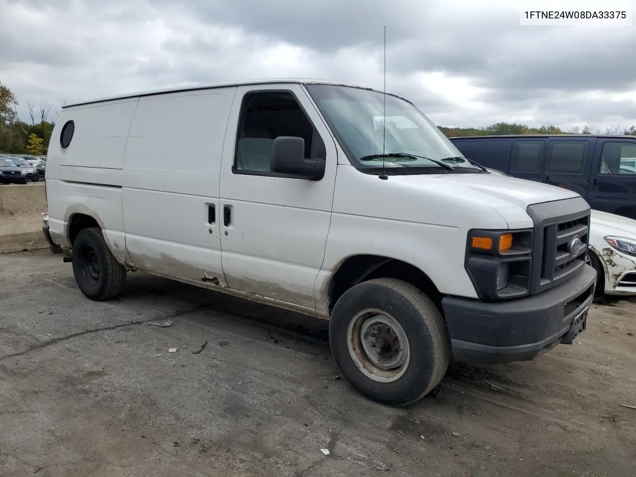 2008 Ford Econoline E250 Van VIN: 1FTNE24W08DA33375 Lot: 73258144