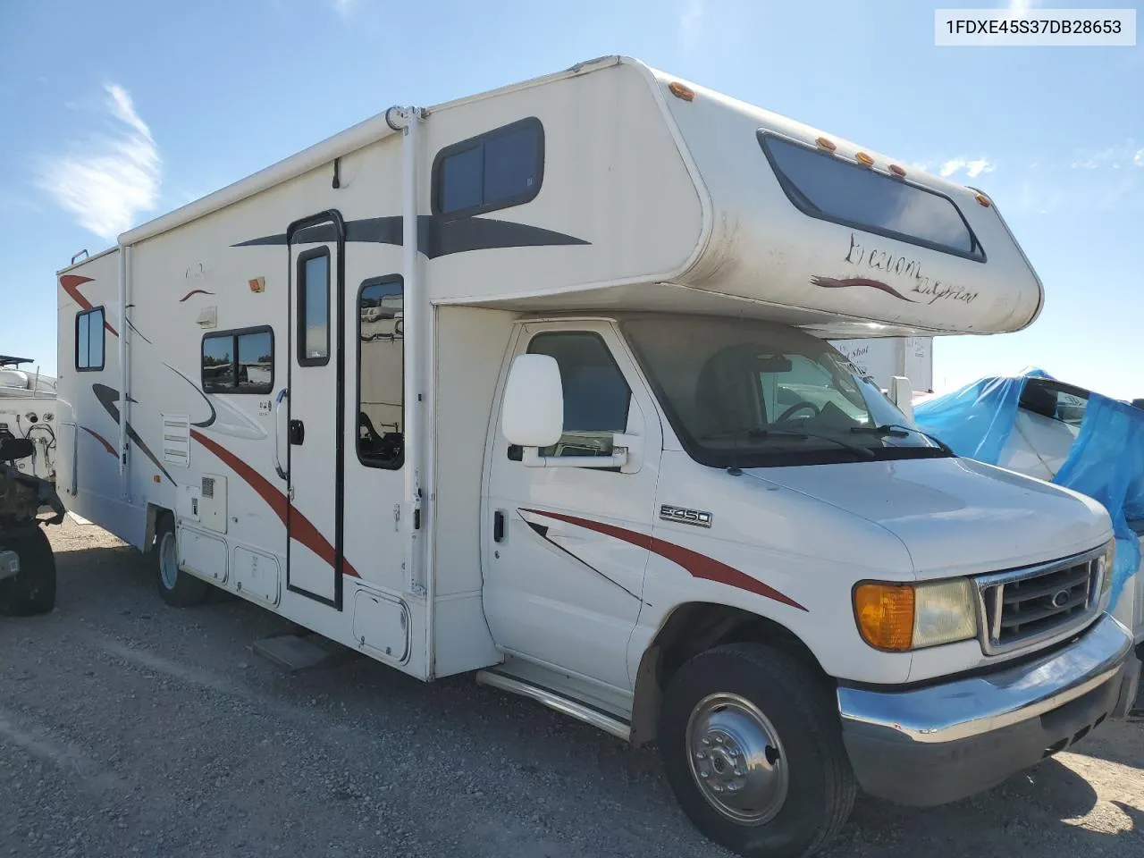 2008 Ford Econoline E450 Super Duty Cutaway Van VIN: 1FDXE45S37DB28653 Lot: 73610124