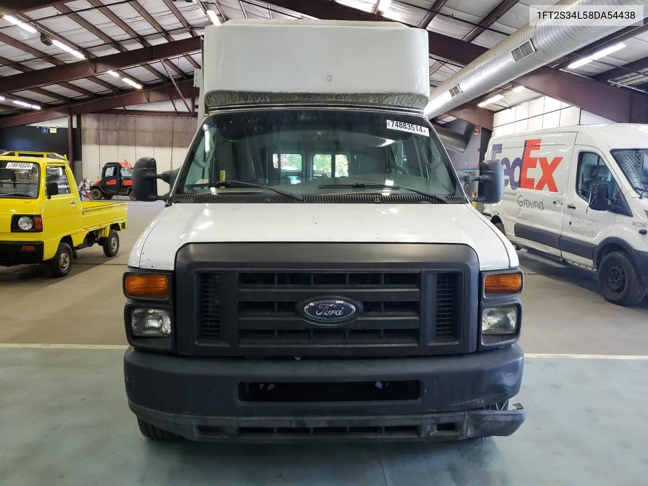 2008 Ford Econoline E350 Super Duty Van VIN: 1FT2S34L58DA54438 Lot: 74883514