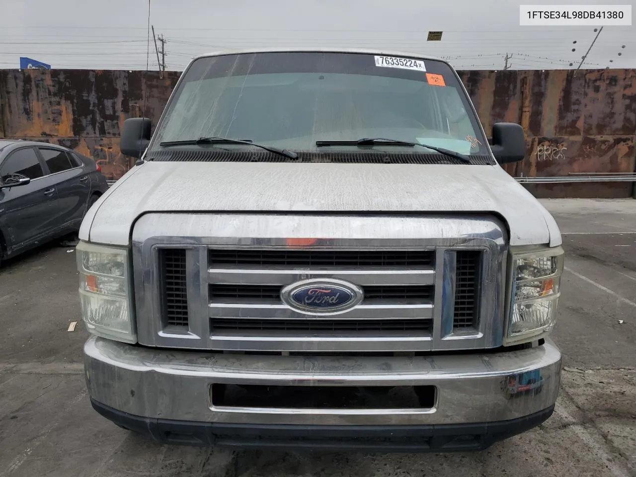 2008 Ford Econoline E350 Super Duty Van VIN: 1FTSE34L98DB41380 Lot: 76335224