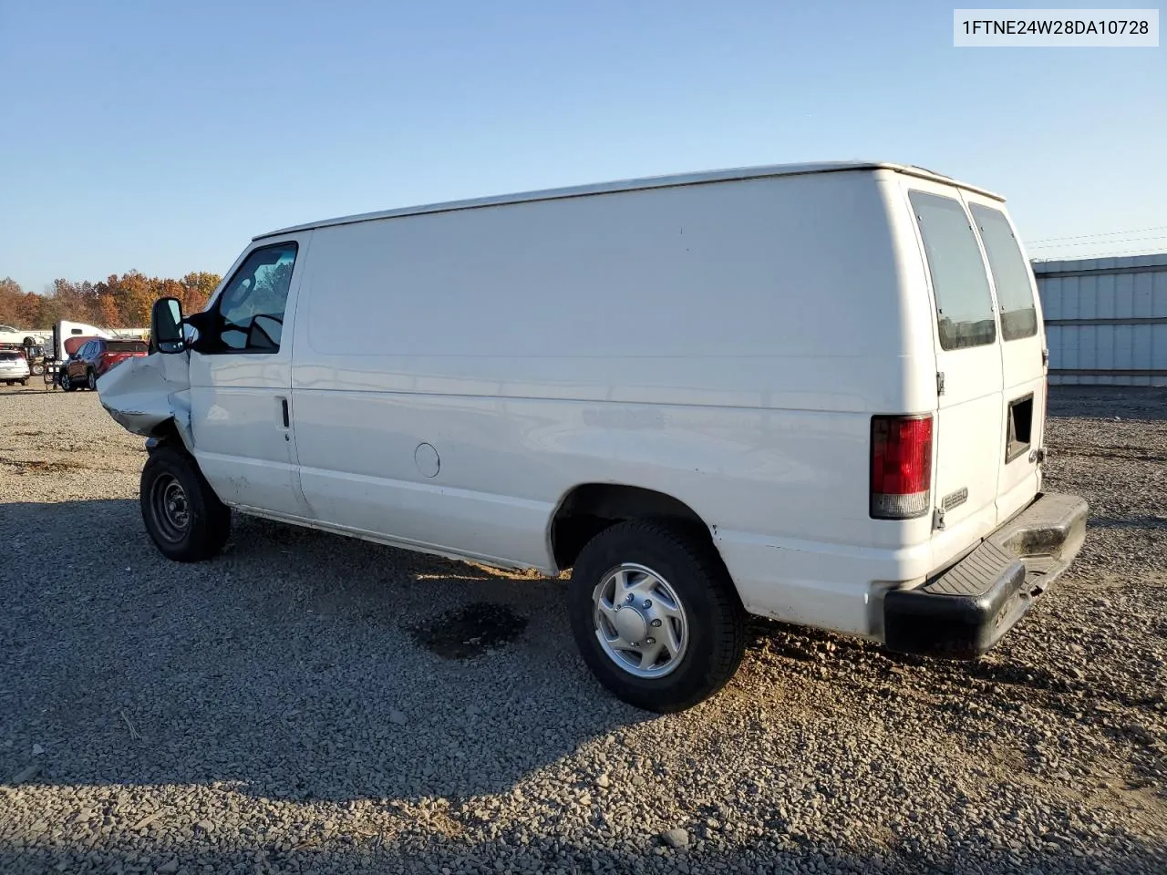 2008 Ford Econoline E250 Van VIN: 1FTNE24W28DA10728 Lot: 76421614