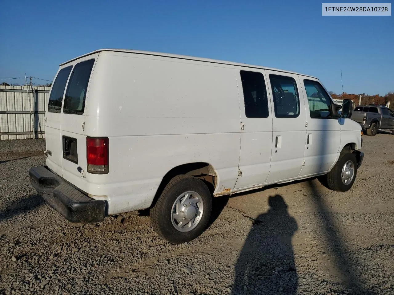 2008 Ford Econoline E250 Van VIN: 1FTNE24W28DA10728 Lot: 76421614