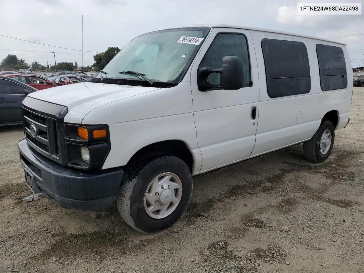 2008 Ford Econoline E250 Van VIN: 1FTNE24W68DA22493 Lot: 76519314