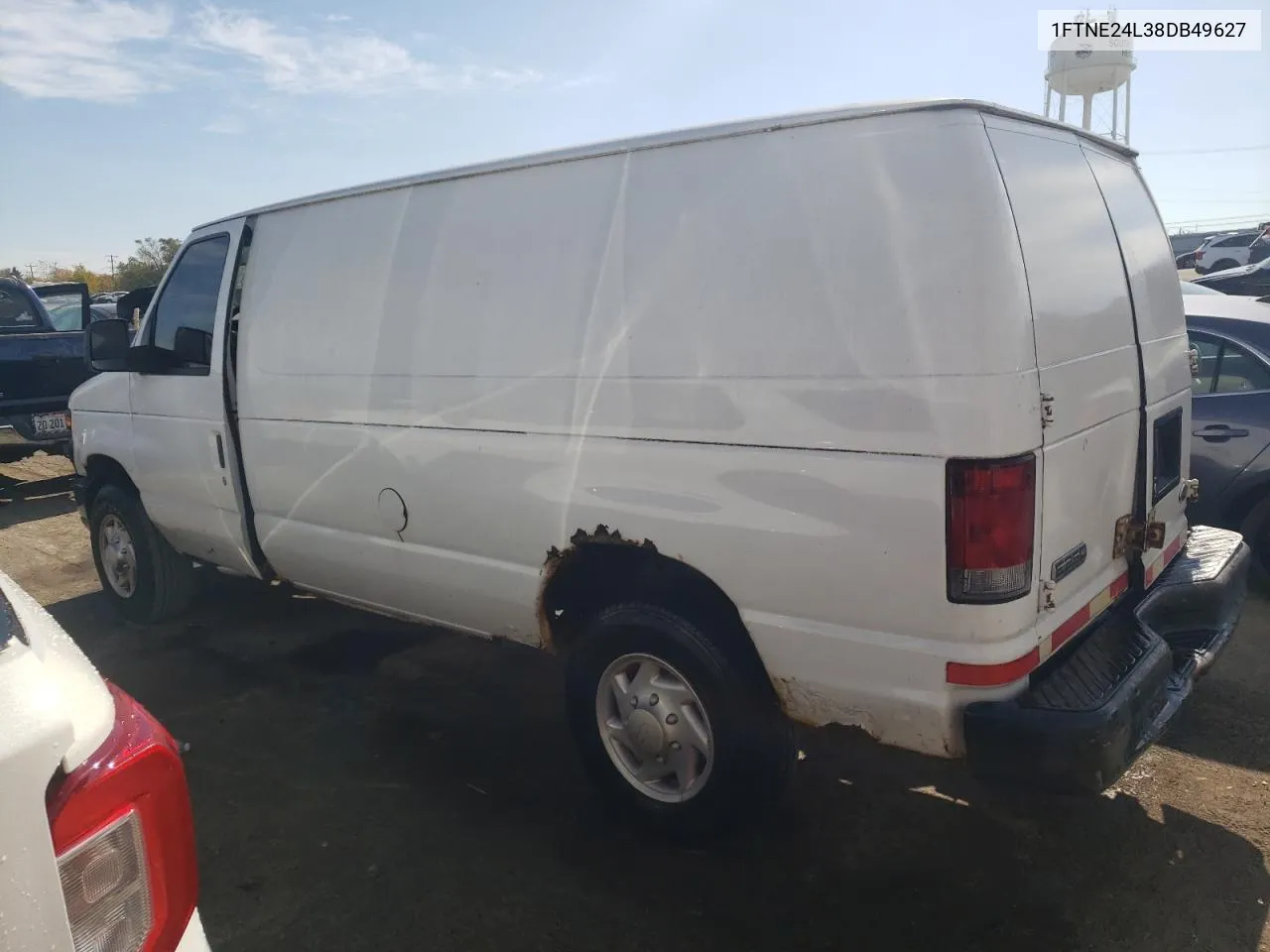 2008 Ford Econoline E250 Van VIN: 1FTNE24L38DB49627 Lot: 77435274