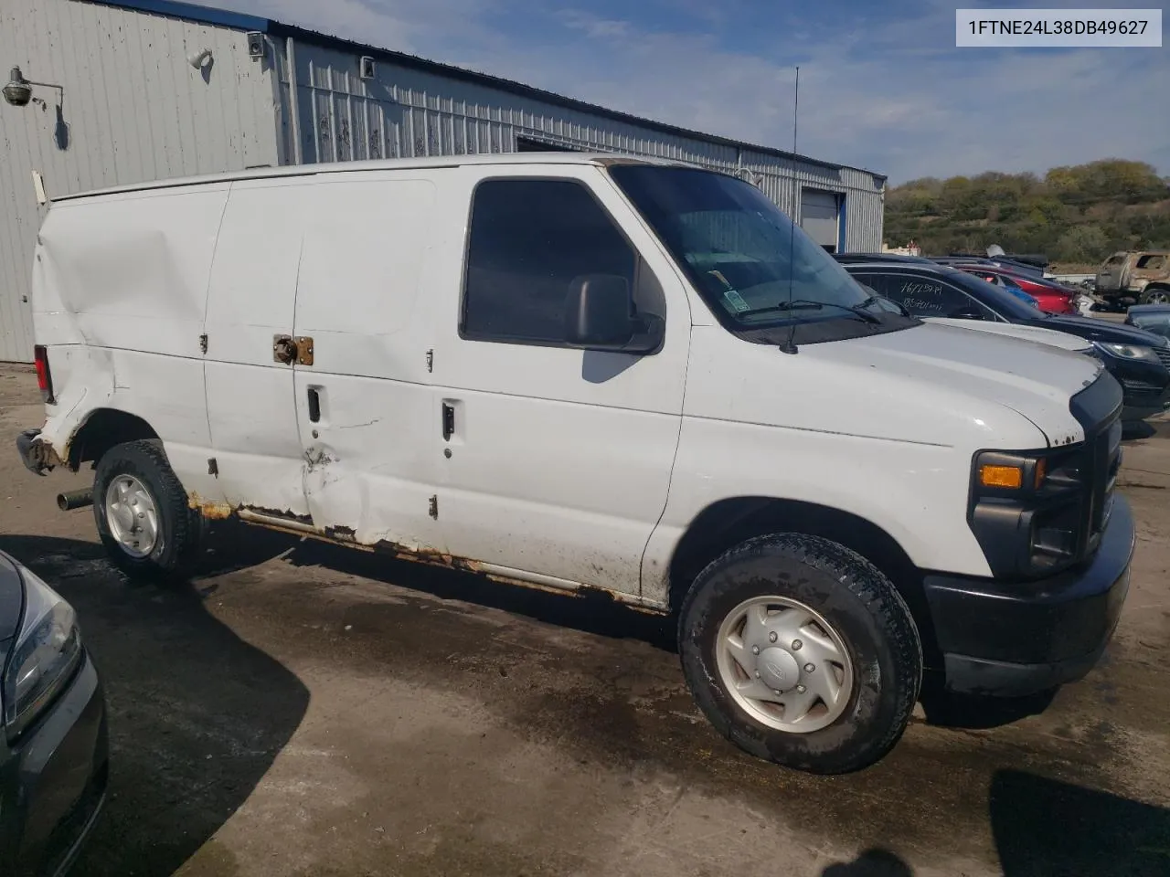 2008 Ford Econoline E250 Van VIN: 1FTNE24L38DB49627 Lot: 77435274