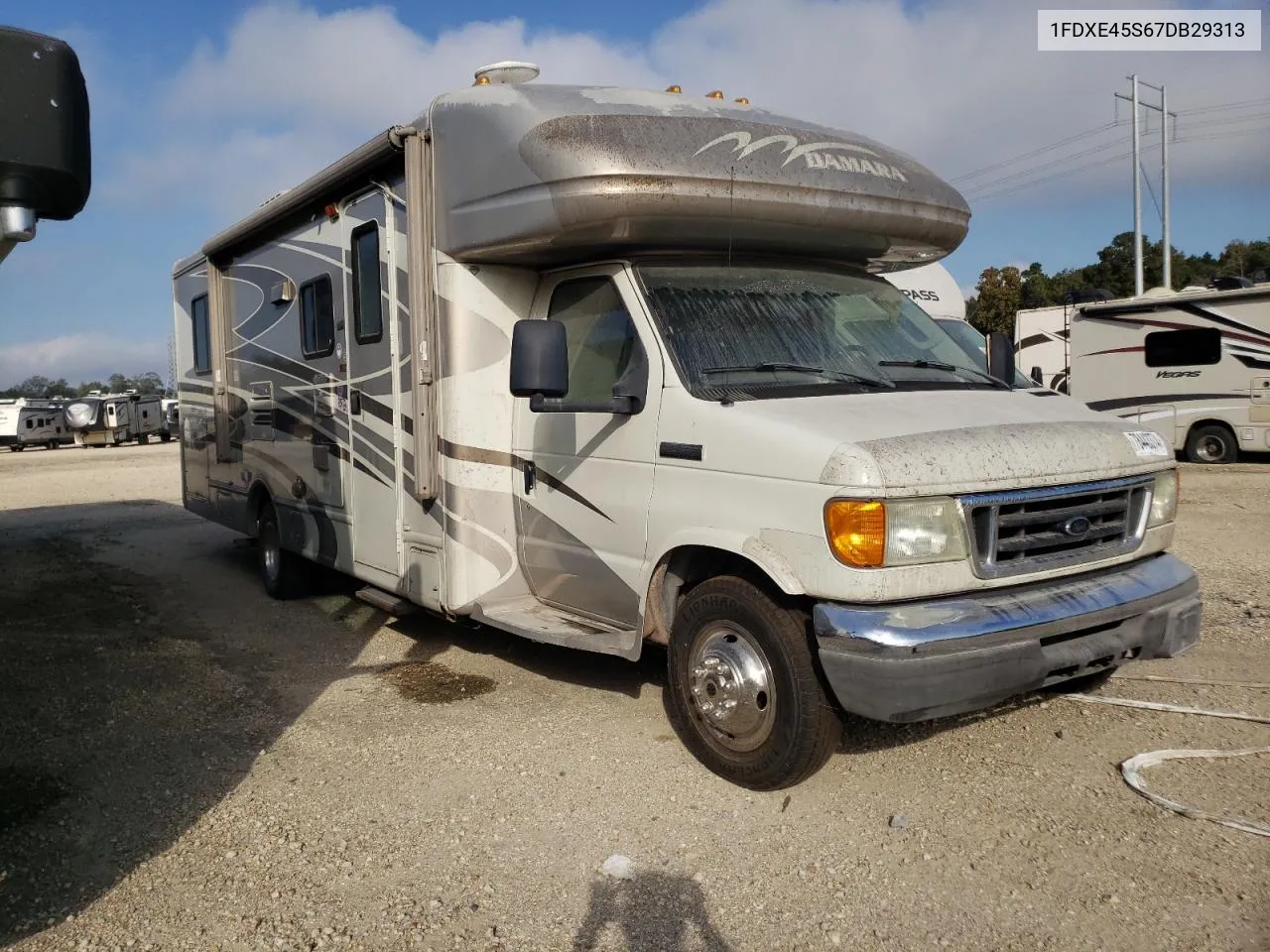 2008 Ford Econoline E450 Super Duty Cutaway Van VIN: 1FDXE45S67DB29313 Lot: 78443374