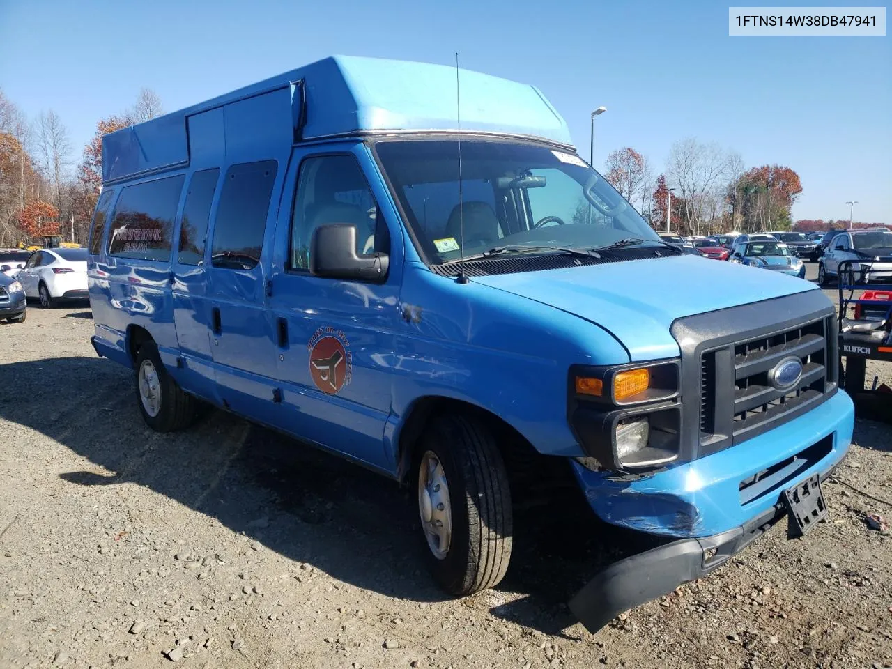 2008 Ford Econoline E150 Van VIN: 1FTNS14W38DB47941 Lot: 78791264