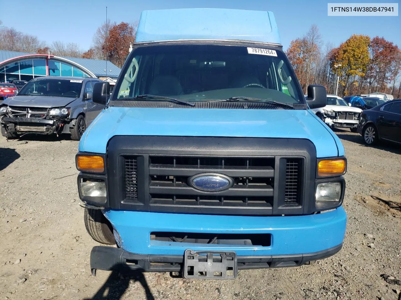 2008 Ford Econoline E150 Van VIN: 1FTNS14W38DB47941 Lot: 78791264