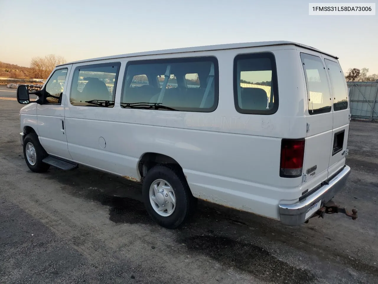 2008 Ford Econoline E350 Super Duty Wagon VIN: 1FMSS31L58DA73006 Lot: 79958634