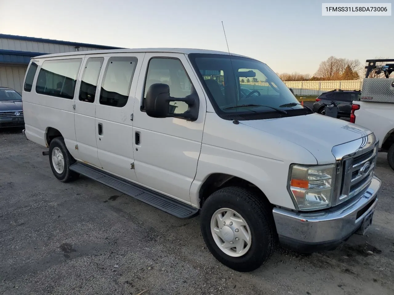 2008 Ford Econoline E350 Super Duty Wagon VIN: 1FMSS31L58DA73006 Lot: 79958634