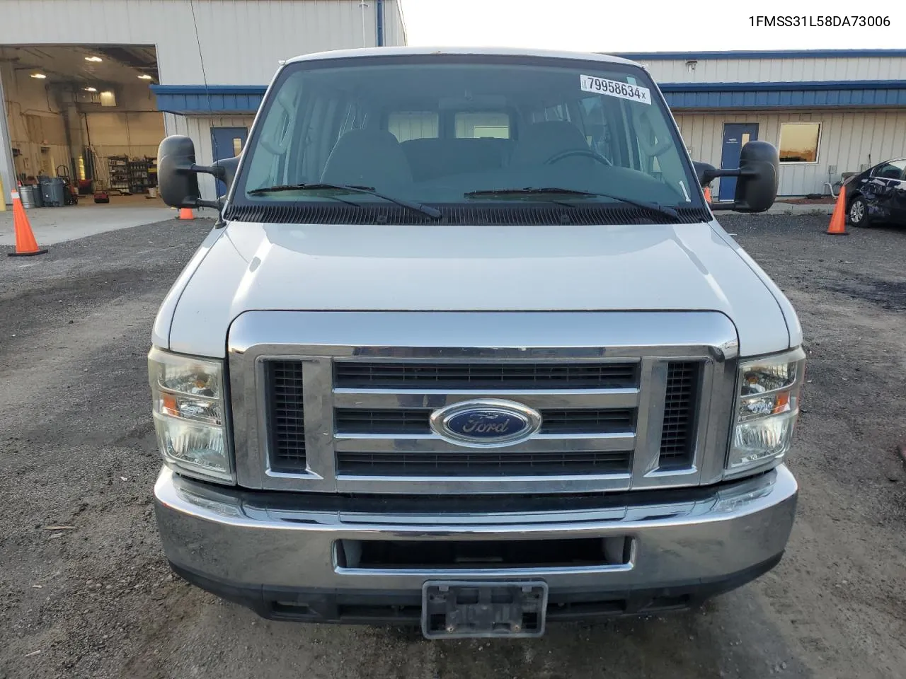 2008 Ford Econoline E350 Super Duty Wagon VIN: 1FMSS31L58DA73006 Lot: 79958634