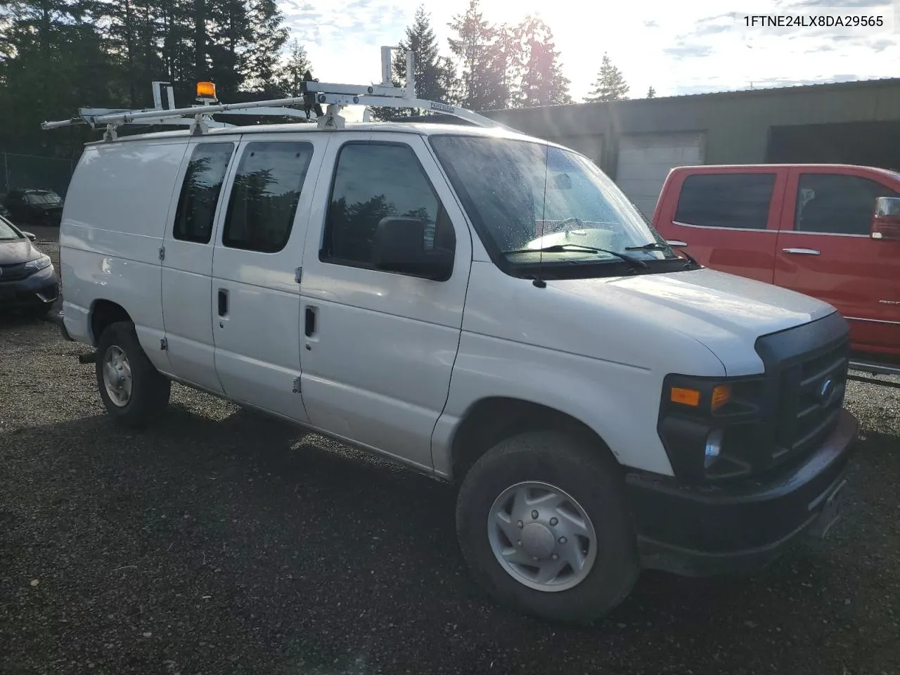 2008 Ford Econoline E250 Van VIN: 1FTNE24LX8DA29565 Lot: 80397834