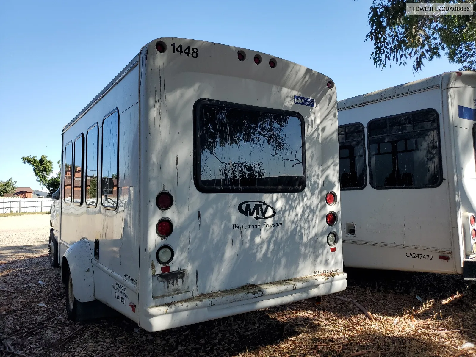 2009 Ford Econoline E350 Super Duty Cutaway Van VIN: 1FDWE3FL9CDA08086 Lot: 63958193