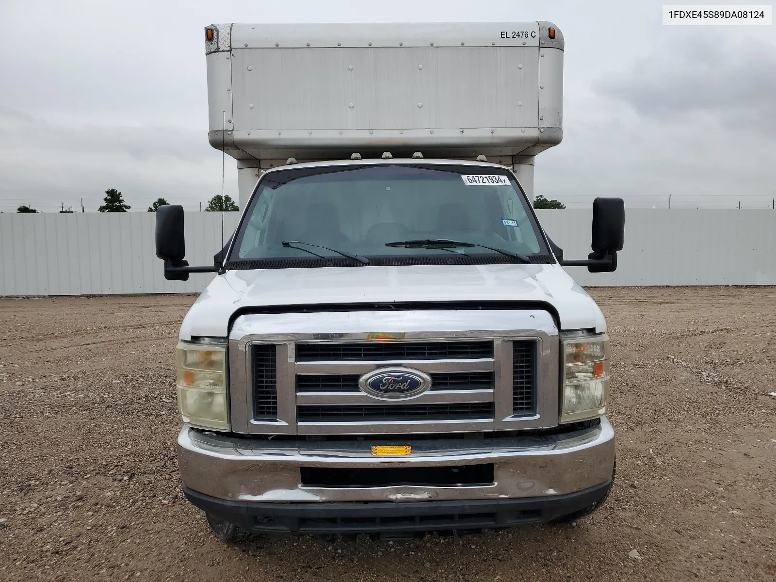 2009 Ford Econoline E450 Super Duty Cutaway Van VIN: 1FDXE45S89DA08124 Lot: 64721934