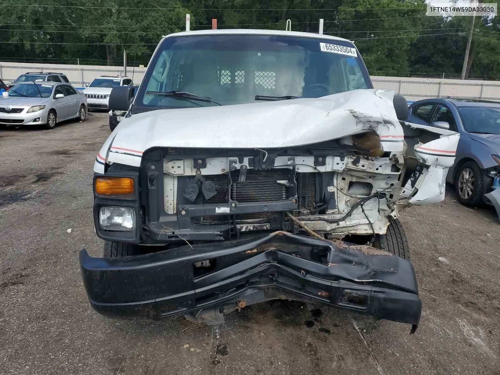 2009 Ford Econoline E150 Van VIN: 1FTNE14W59DA33030 Lot: 65333504