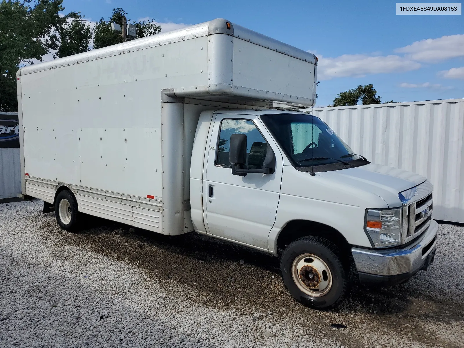 2009 Ford Econoline E450 Super Duty Cutaway Van VIN: 1FDXE45S49DA08153 Lot: 68312994