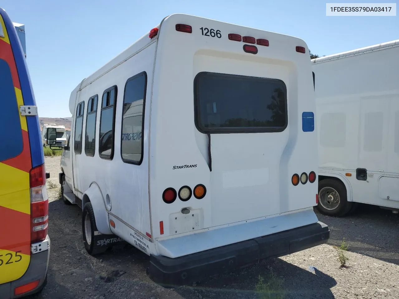 2009 Ford Econoline E350 Super Duty Cutaway Van VIN: 1FDEE35S79DA03417 Lot: 69018164