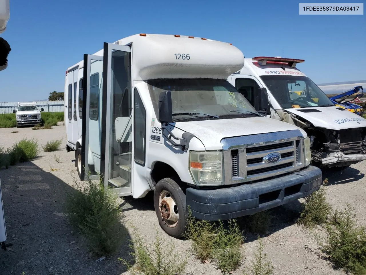 2009 Ford Econoline E350 Super Duty Cutaway Van VIN: 1FDEE35S79DA03417 Lot: 69018164