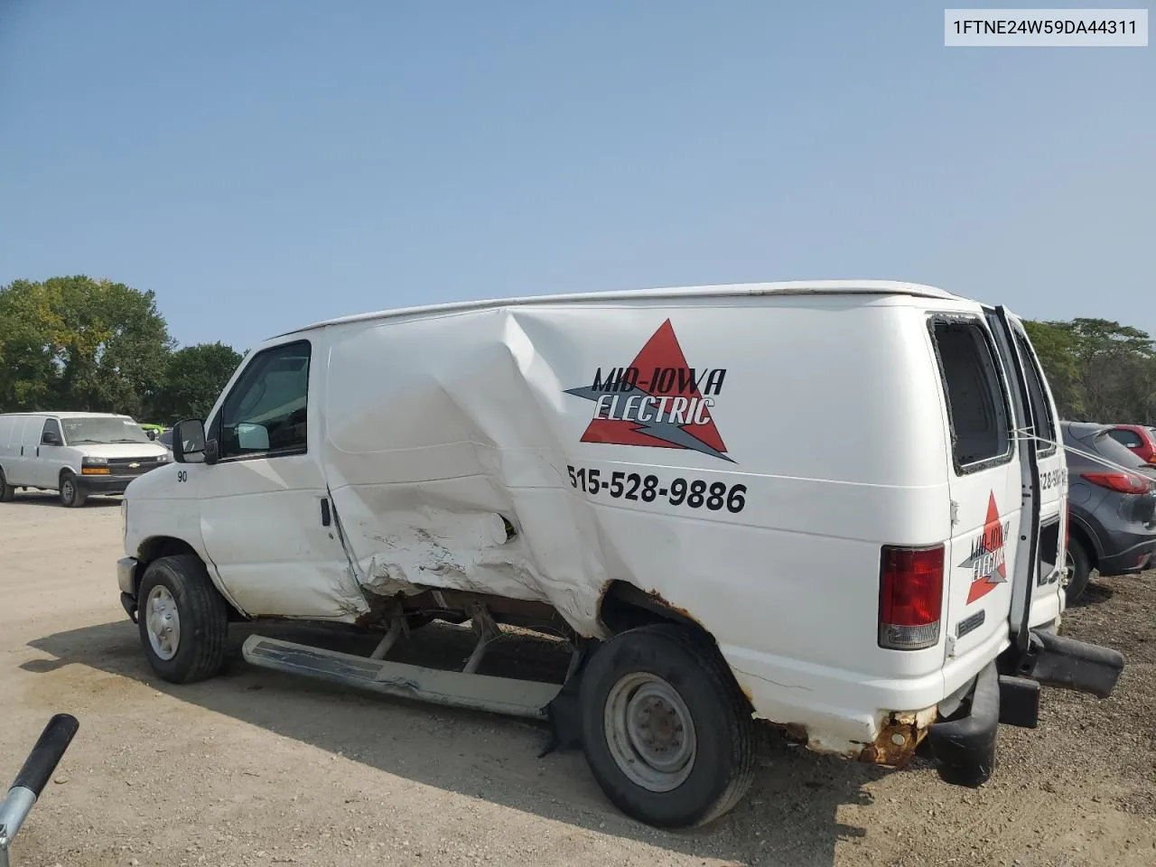 2009 Ford Econoline E250 Van VIN: 1FTNE24W59DA44311 Lot: 70185144