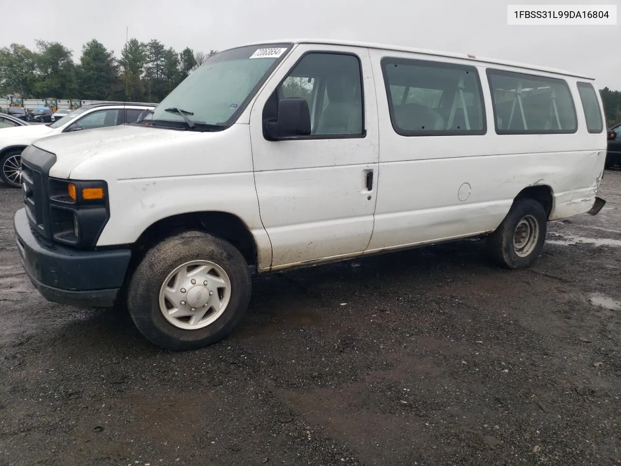 2009 Ford Econoline E350 Super Duty Wagon VIN: 1FBSS31L99DA16804 Lot: 72063654