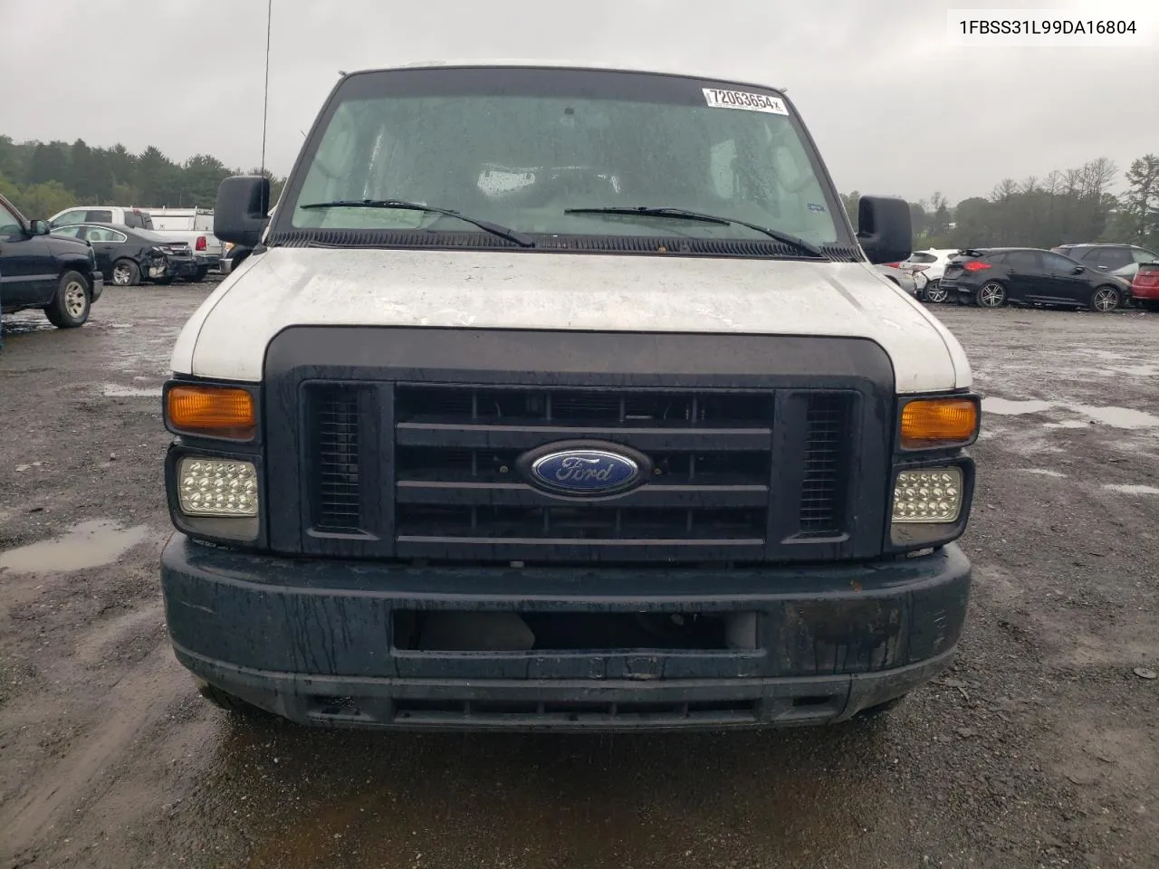 2009 Ford Econoline E350 Super Duty Wagon VIN: 1FBSS31L99DA16804 Lot: 72063654