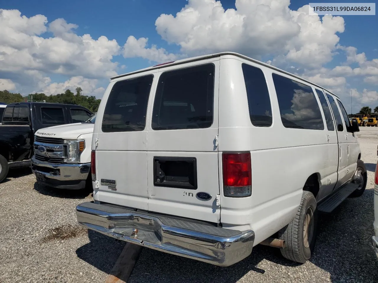 2009 Ford Econoline E350 Super Duty Wagon VIN: 1FBSS31L99DA06824 Lot: 73740824