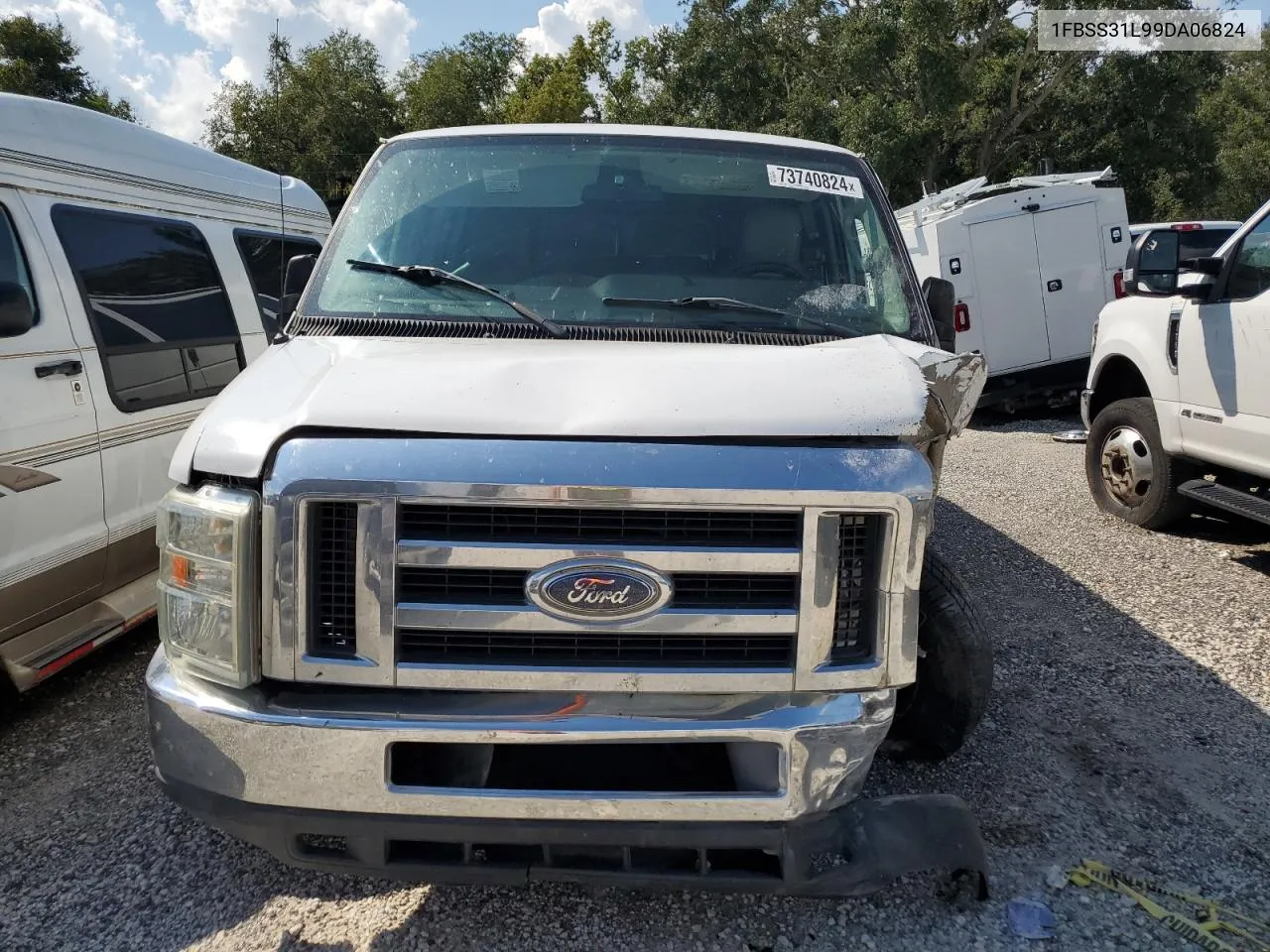 2009 Ford Econoline E350 Super Duty Wagon VIN: 1FBSS31L99DA06824 Lot: 73740824