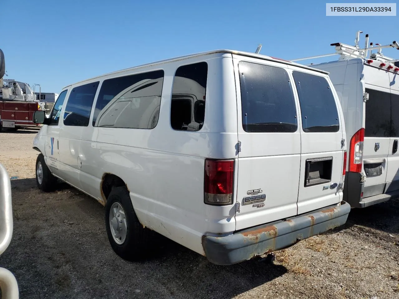 2009 Ford Econoline E350 Super Duty Wagon VIN: 1FBSS31L29DA33394 Lot: 74697494