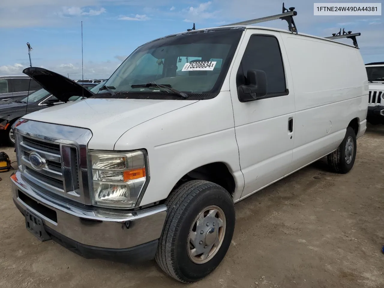 2009 Ford Econoline E250 Van VIN: 1FTNE24W49DA44381 Lot: 75208834