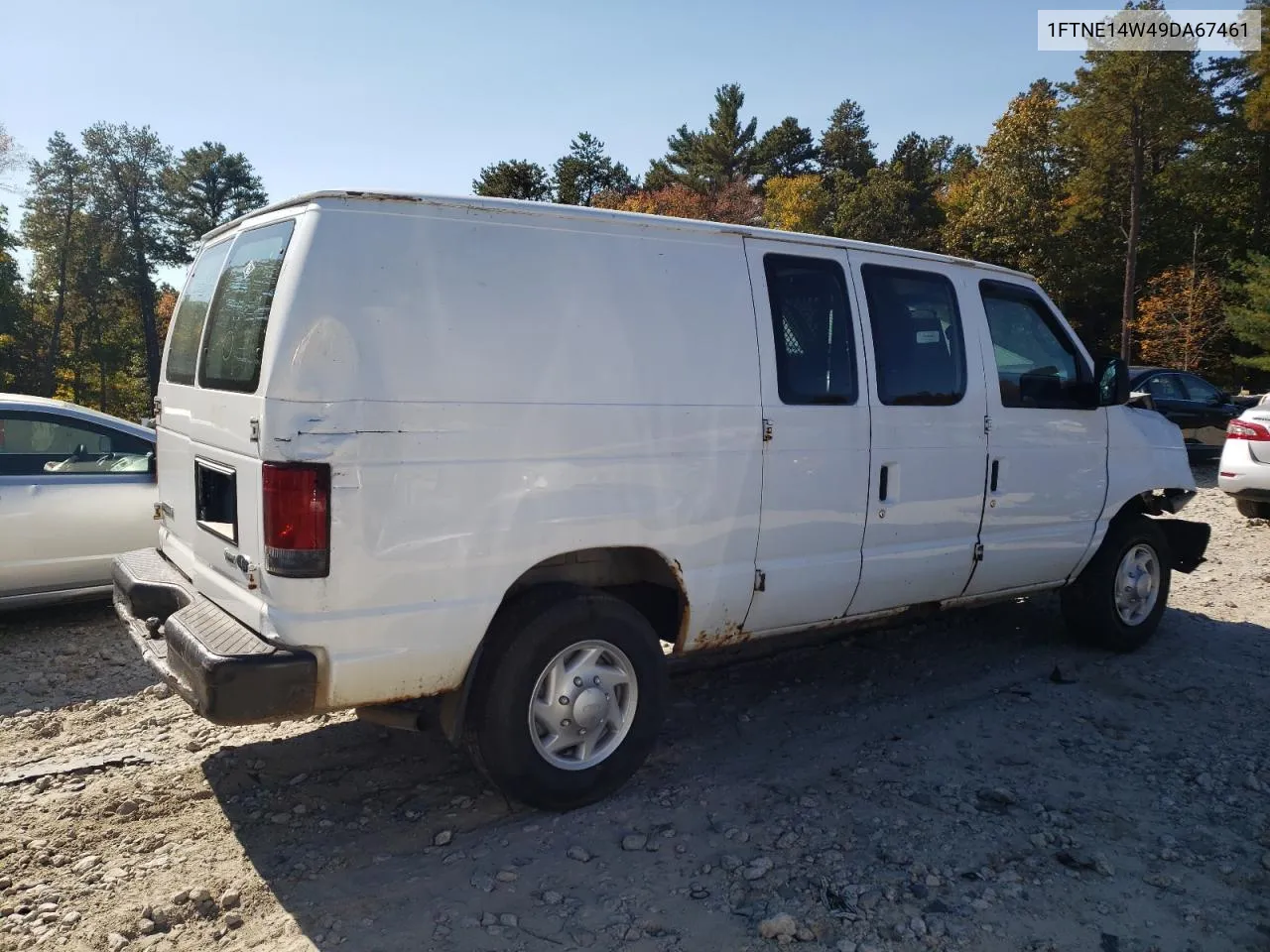 2009 Ford Econoline E150 Van VIN: 1FTNE14W49DA67461 Lot: 75385894