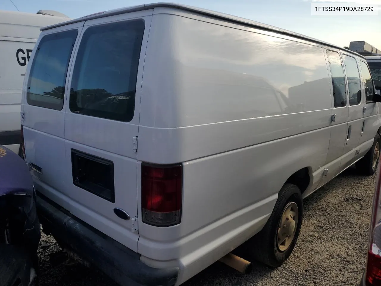 2009 Ford Econoline E350 Super Duty Van VIN: 1FTSS34P19DA28729 Lot: 75944344