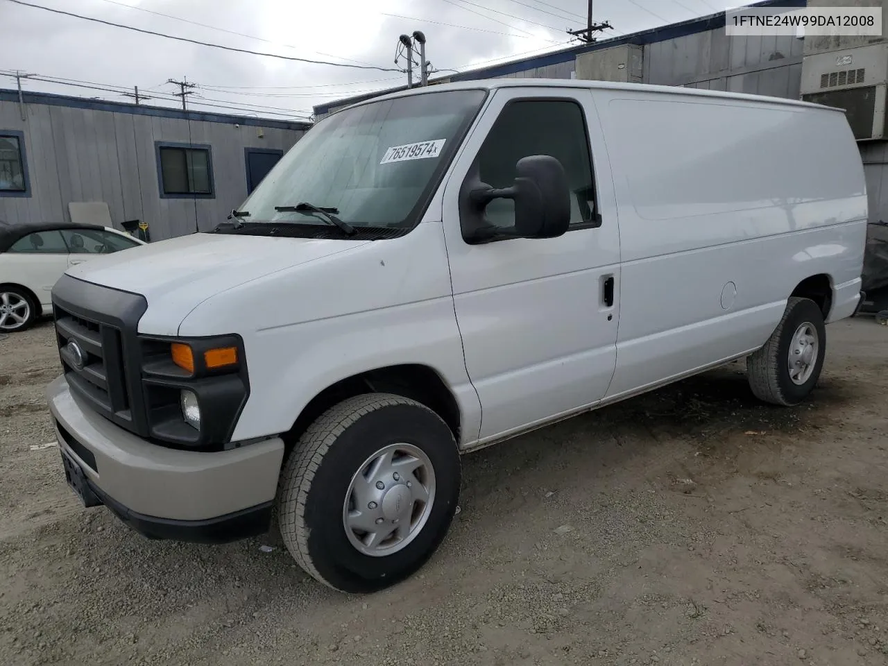 2009 Ford Econoline E250 Van VIN: 1FTNE24W99DA12008 Lot: 76519574