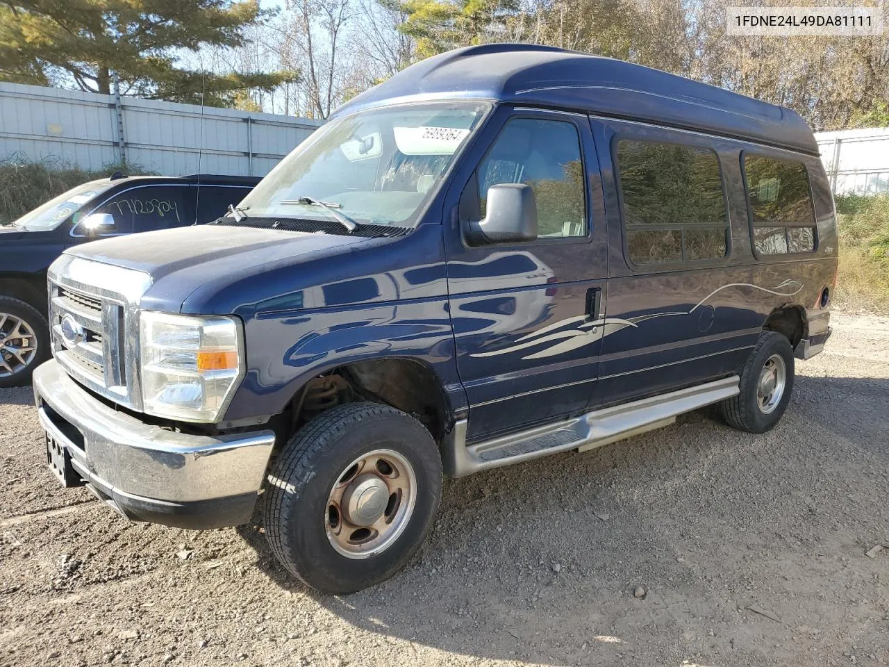 2009 Ford Econoline E250 Van VIN: 1FDNE24L49DA81111 Lot: 76989364