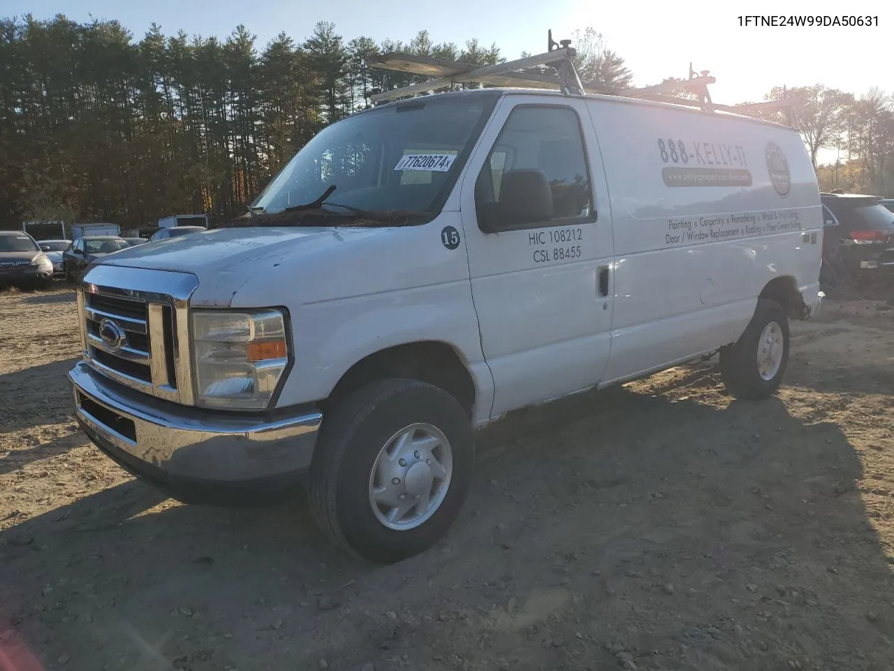 2009 Ford Econoline E250 Van VIN: 1FTNE24W99DA50631 Lot: 77620674