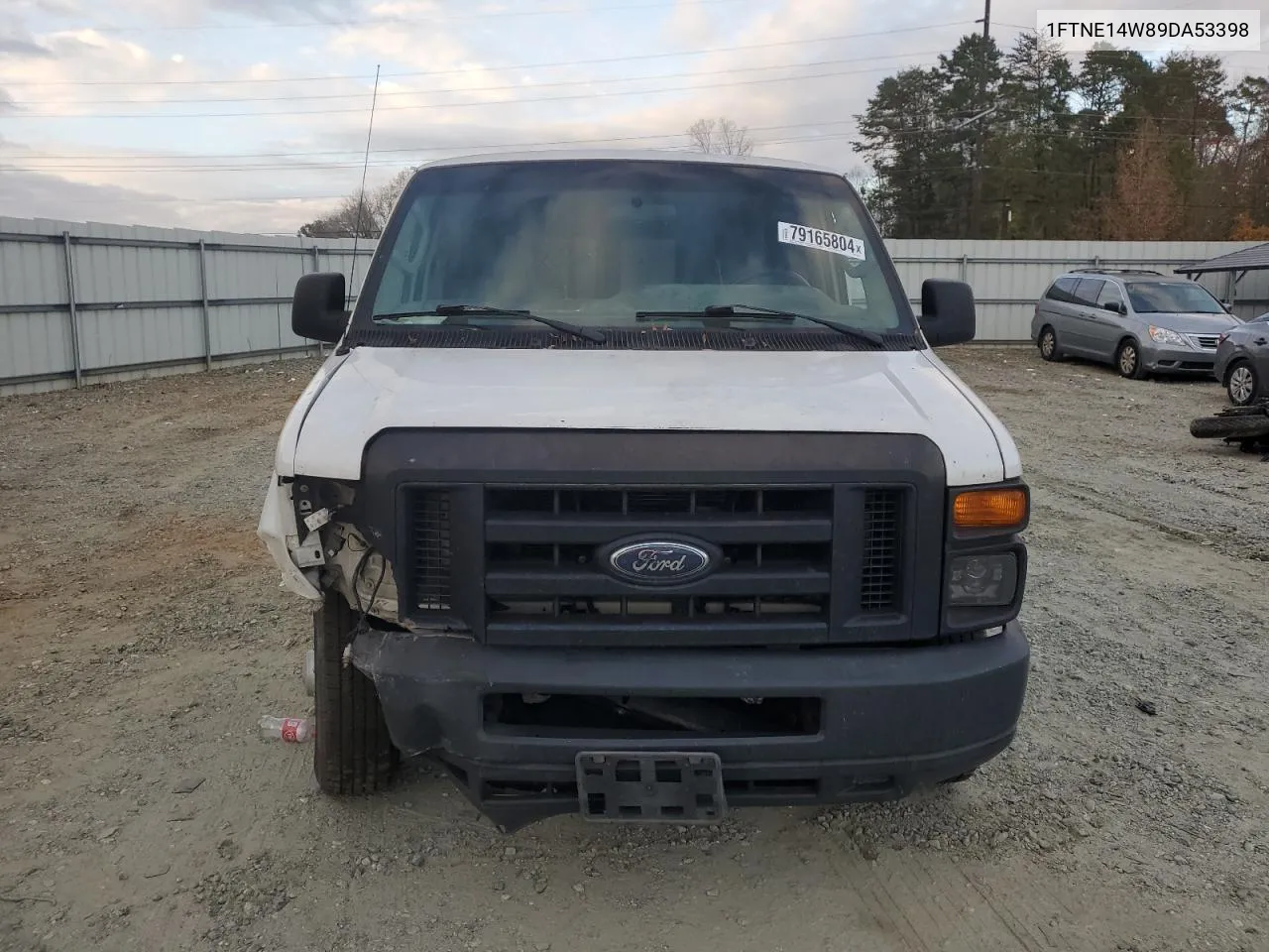 2009 Ford Econoline E150 Van VIN: 1FTNE14W89DA53398 Lot: 79165804