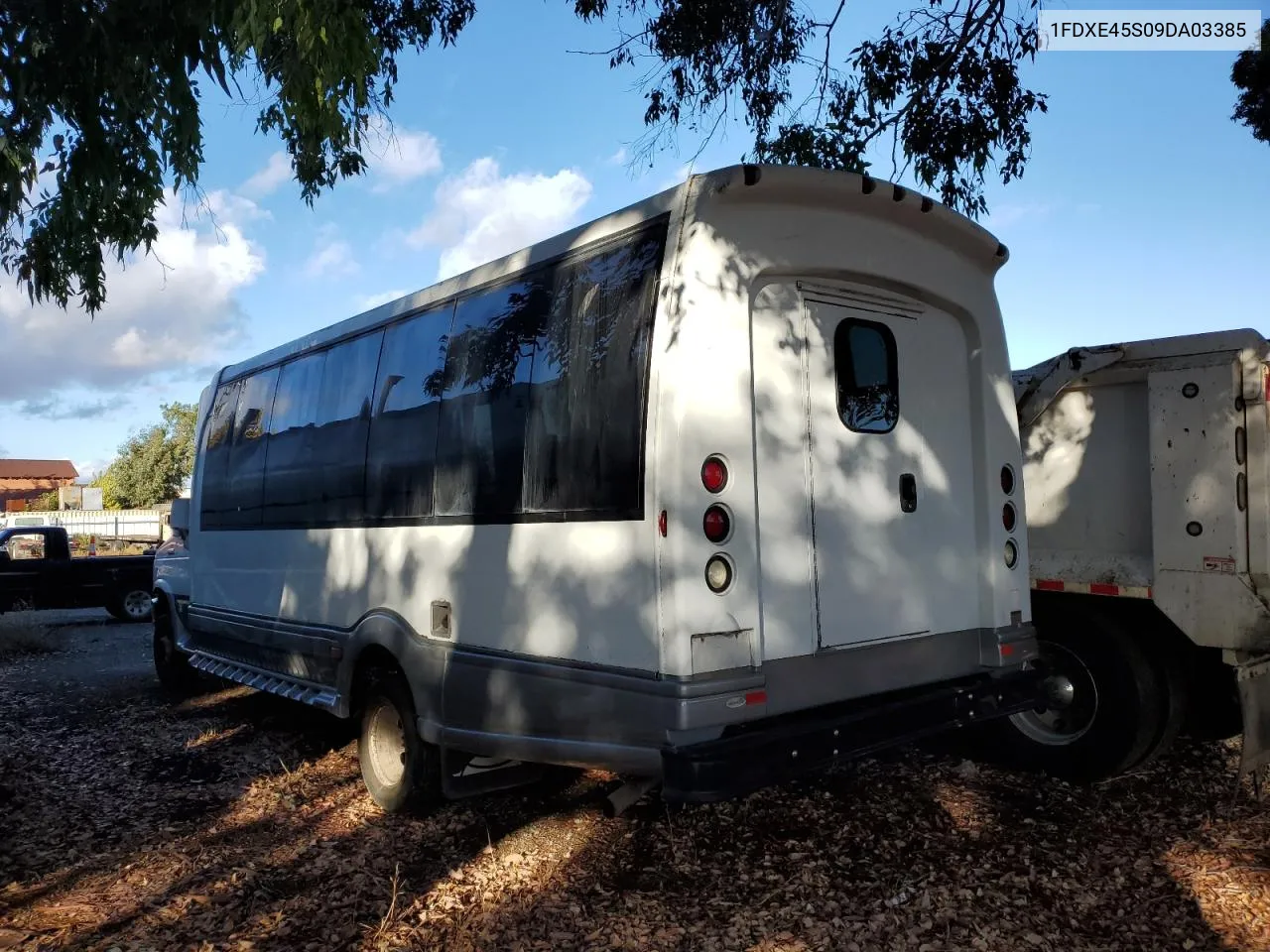 2009 Ford Econoline E450 Super Duty Cutaway Van VIN: 1FDXE45S09DA03385 Lot: 79305034