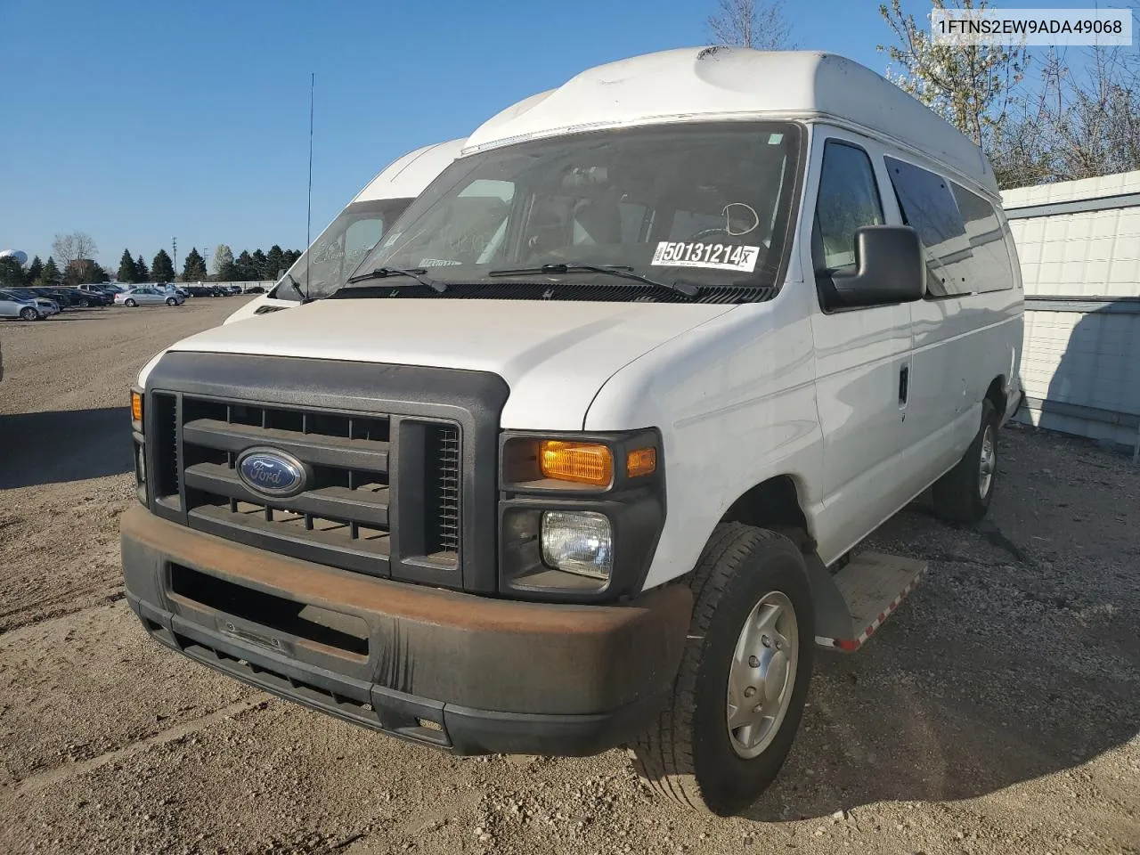 2010 Ford Econoline E250 Van VIN: 1FTNS2EW9ADA49068 Lot: 50131214