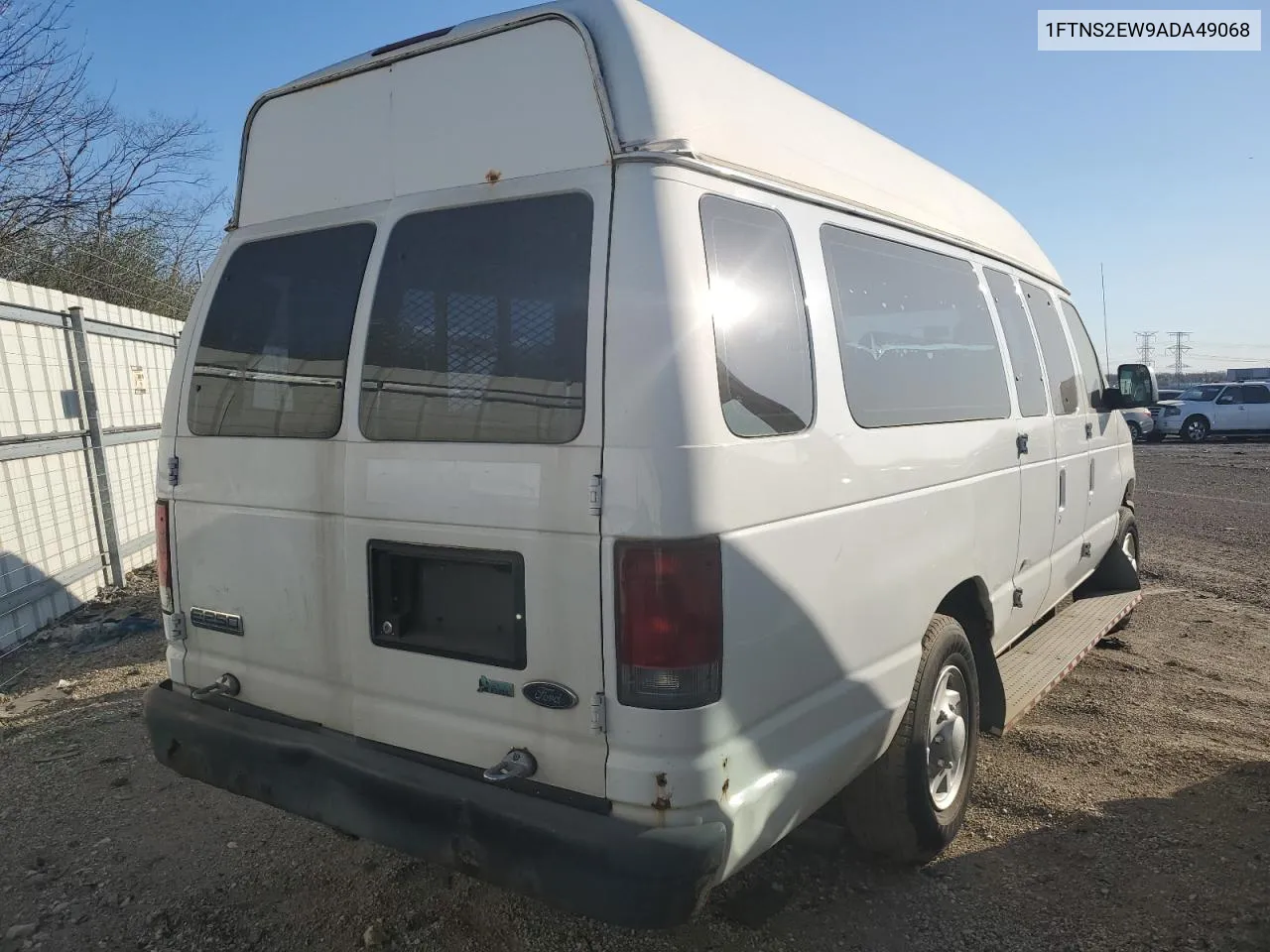 2010 Ford Econoline E250 Van VIN: 1FTNS2EW9ADA49068 Lot: 50131214