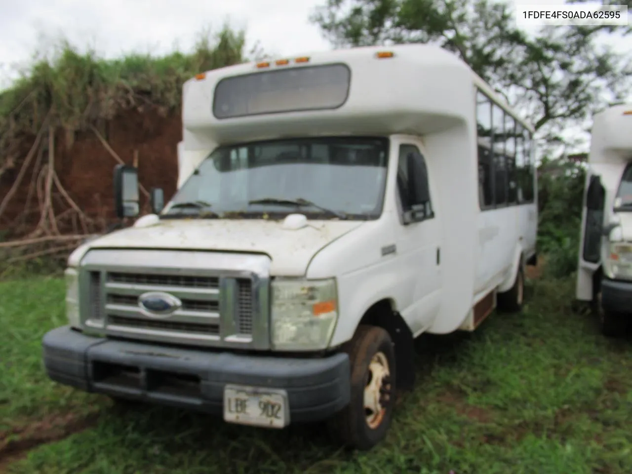 2010 Ford Econoline E450 Super Duty Cutaway Van VIN: 1FDFE4FS0ADA62595 Lot: 54758984