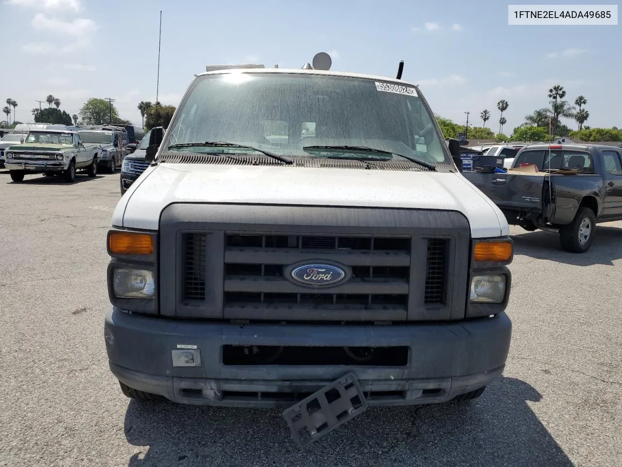 2010 Ford Econoline E250 Van VIN: 1FTNE2EL4ADA49685 Lot: 55308624