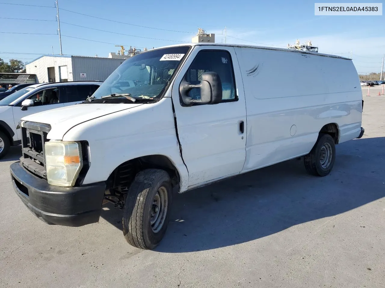 2010 Ford Econoline E250 Van VIN: 1FTNS2EL0ADA45383 Lot: 58101204