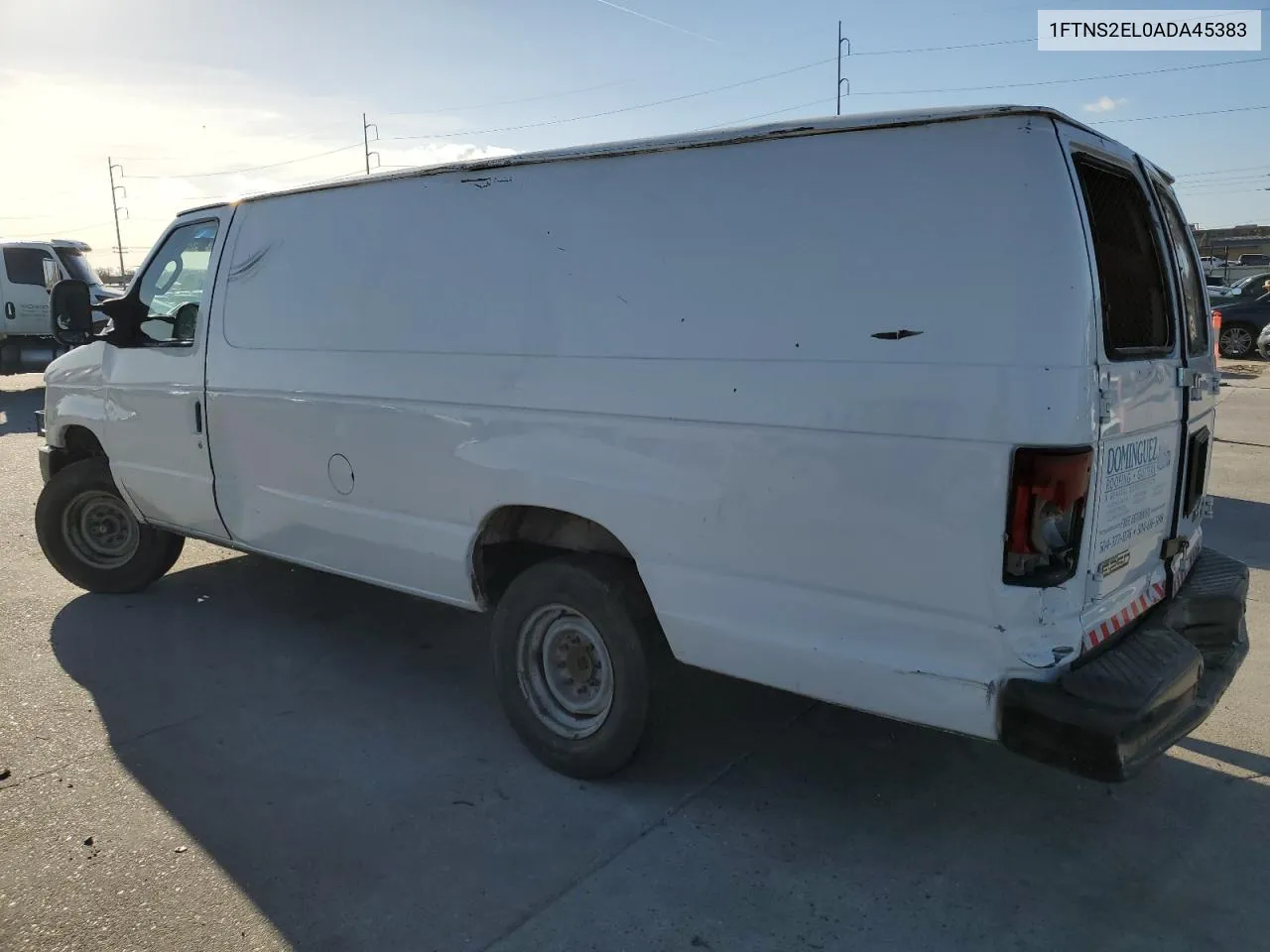 2010 Ford Econoline E250 Van VIN: 1FTNS2EL0ADA45383 Lot: 58101204