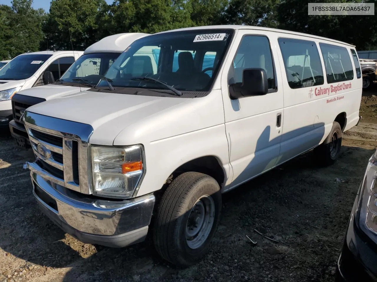 2010 Ford Econoline E350 Super Duty Wagon VIN: 1FBSS3BL7ADA65437 Lot: 62966514