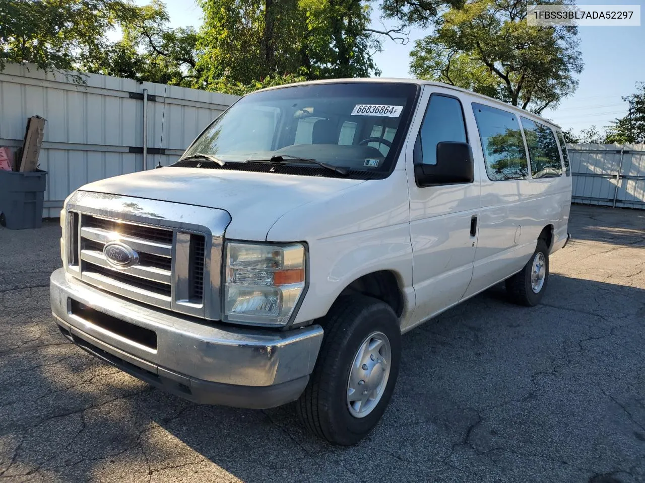 2010 Ford Econoline E350 Super Duty Wagon VIN: 1FBSS3BL7ADA52297 Lot: 66836864