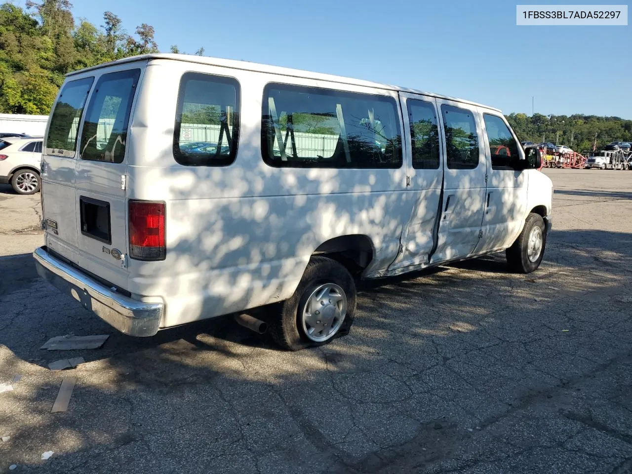 2010 Ford Econoline E350 Super Duty Wagon VIN: 1FBSS3BL7ADA52297 Lot: 66836864