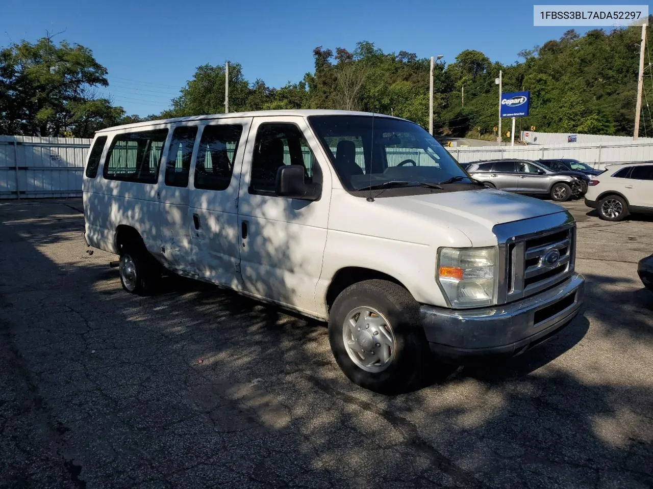 2010 Ford Econoline E350 Super Duty Wagon VIN: 1FBSS3BL7ADA52297 Lot: 66836864